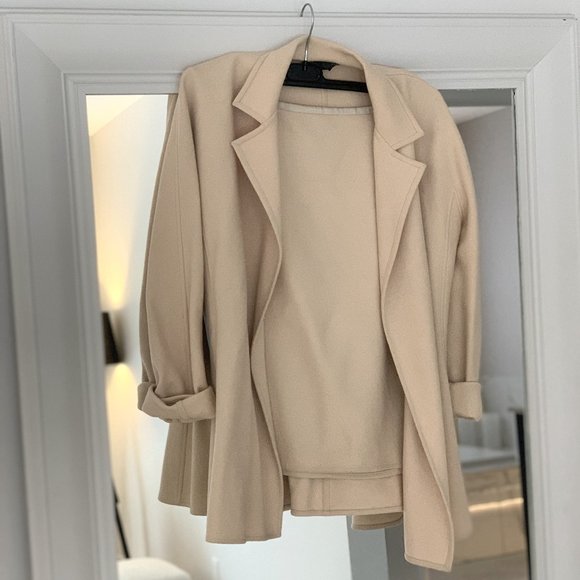 REBECCA MOSES Two-Piece Wool Suit - Picture 1 of 16